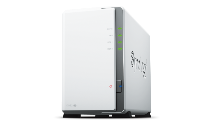 Synology DS223J 1 GB 2 Yuvalı NAS Depolama Ünitesi