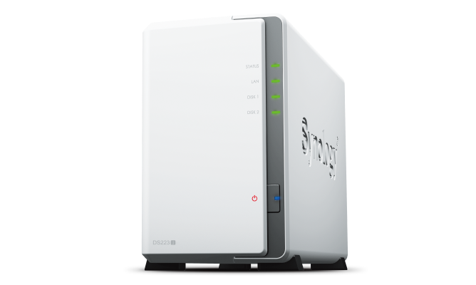 Synology DS223J 1 GB 2 Yuvalı NAS Depolama Ünitesi