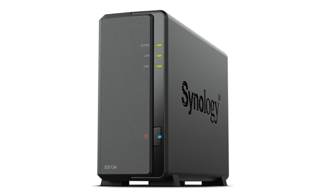 Synology DS124 1 GB 1 Yuvalı NAS Depolama Ünitesi