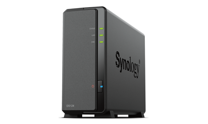 Synology DS124 1 GB 1 Yuvalı NAS Depolama Ünitesi