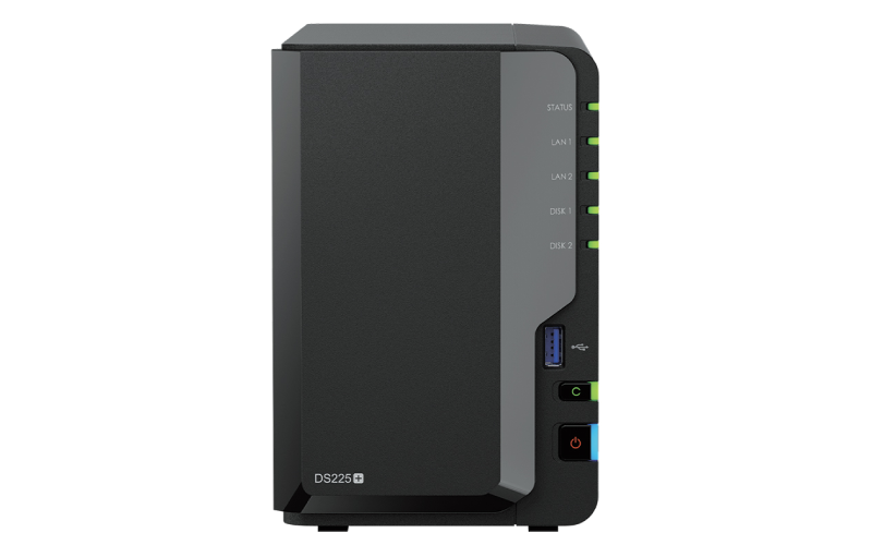 Synology DiskStation DS225 Plus NAS Depolama Ünitesi