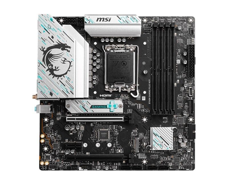 MSI B760M Gaming Plus Wifi DDR5 1700P Hdmi Dp