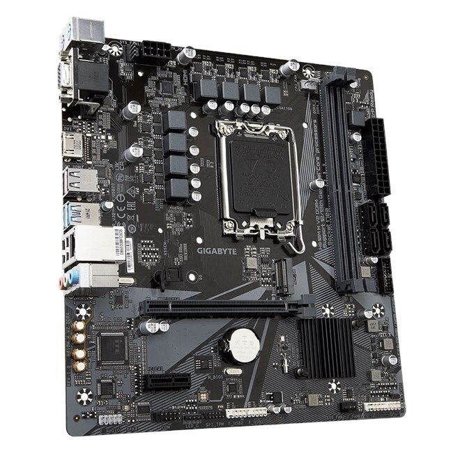 Gigabyte H610M H V2 D4 1700P Vga Hdmi Usb3.2