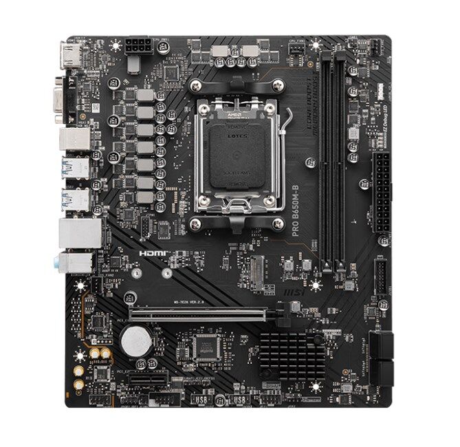 MSI Pro B650M-B DDR5 AM5 Vga Hdmi