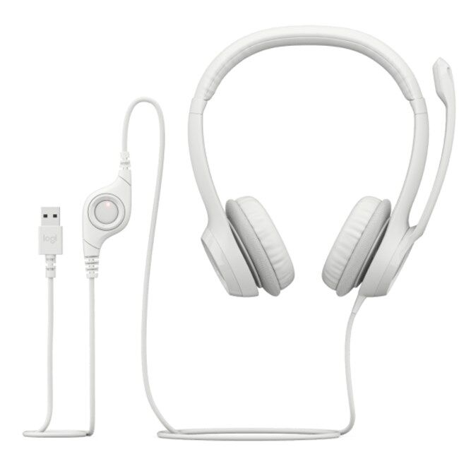 Logitech H390 Kablolu Kulaklık Beyaz 981-001286