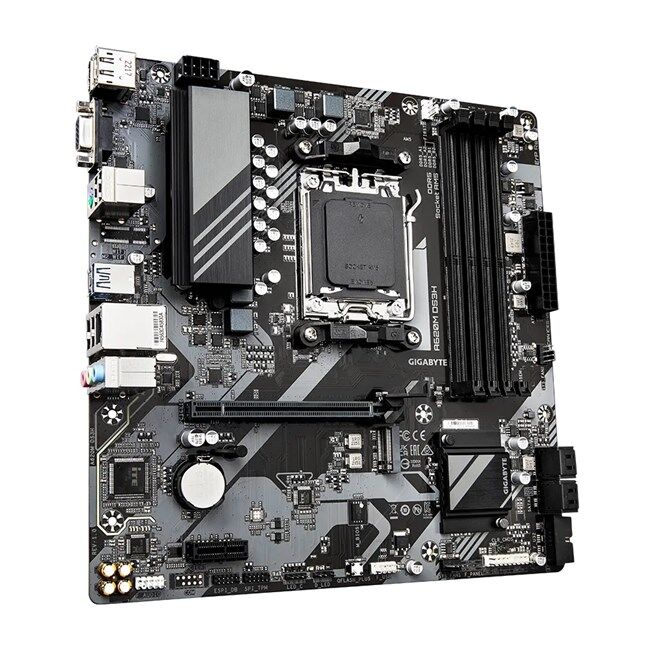 Gigabyte A620M DS3H D5 AM5 Vga Hdmi Dp Type-C