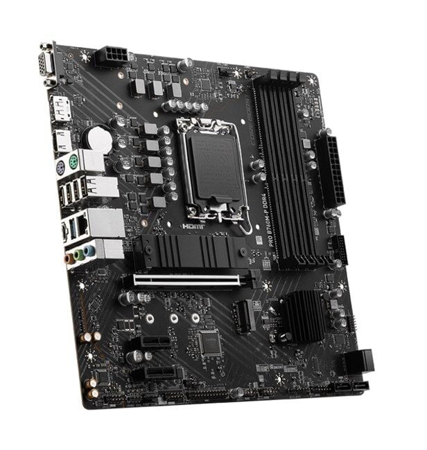 MSI Pro B760M-P D5 1700P Vga Hdmi Dp