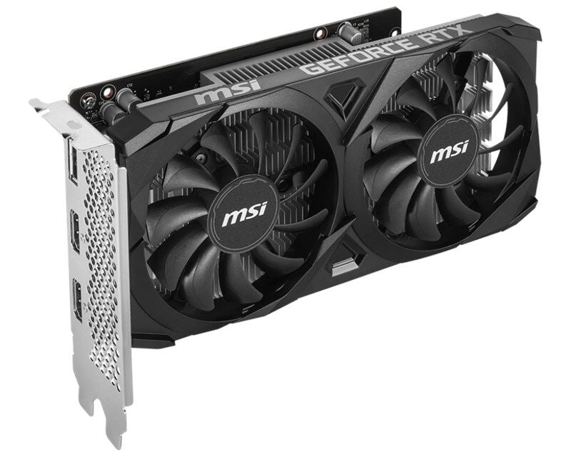 MSI GeForce RTX 3050 Ventus 2X 6G OC GDDR6 96Bit