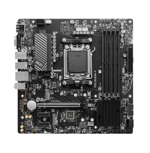 MSI Pro B650M-PD5 AM5 Vga Hdmi Dp