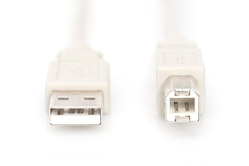 Digitus Yazıcı Kablosu Bej USB 2.0 (1,8m)