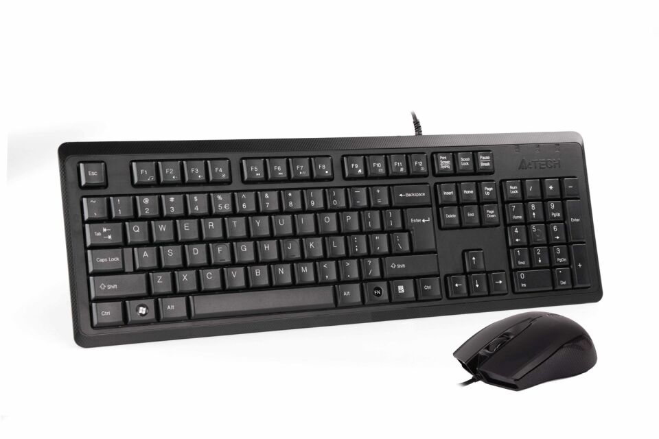 A4-Tech Kablolu Set Siyah (KR-9276)