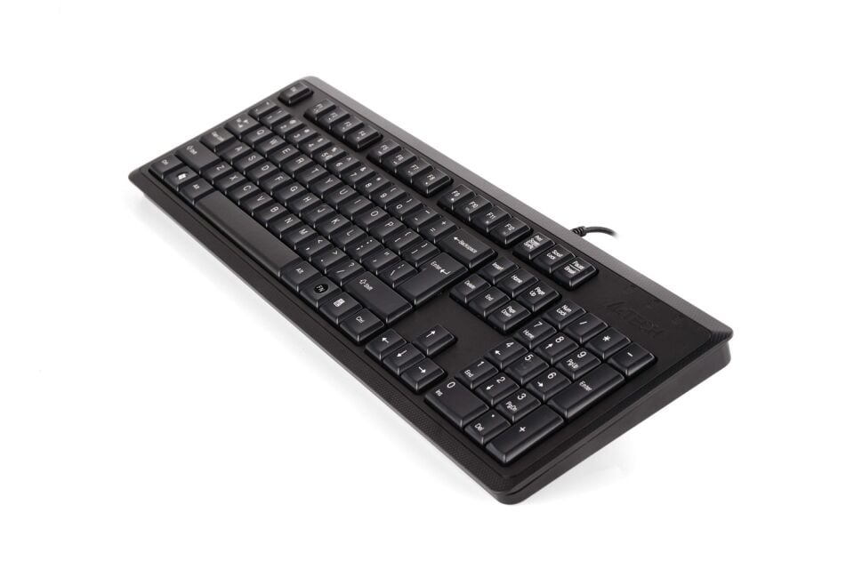 A4-Tech KR-92 Q Klavye Siyah USB - Multimedya