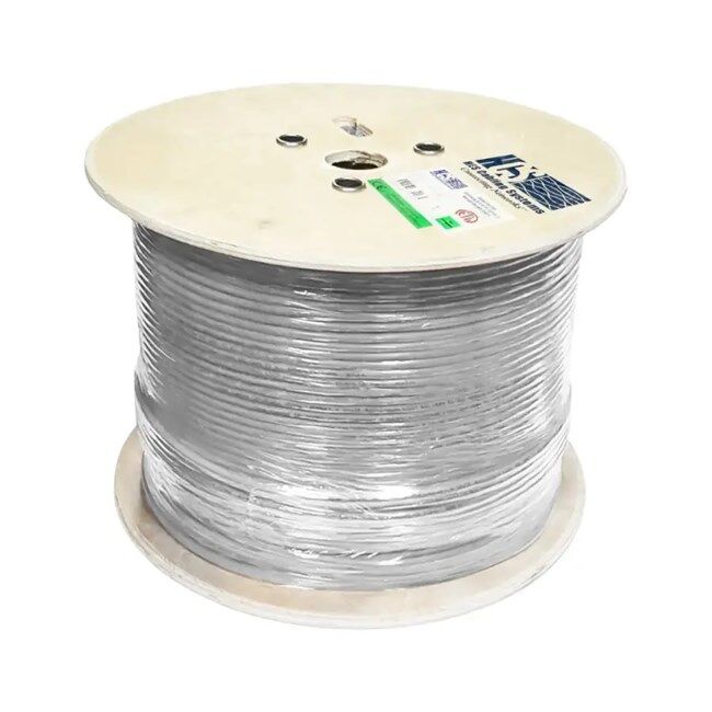 HCS Cat6A Gri U/FTP Makara Kablo LSOH (500m)