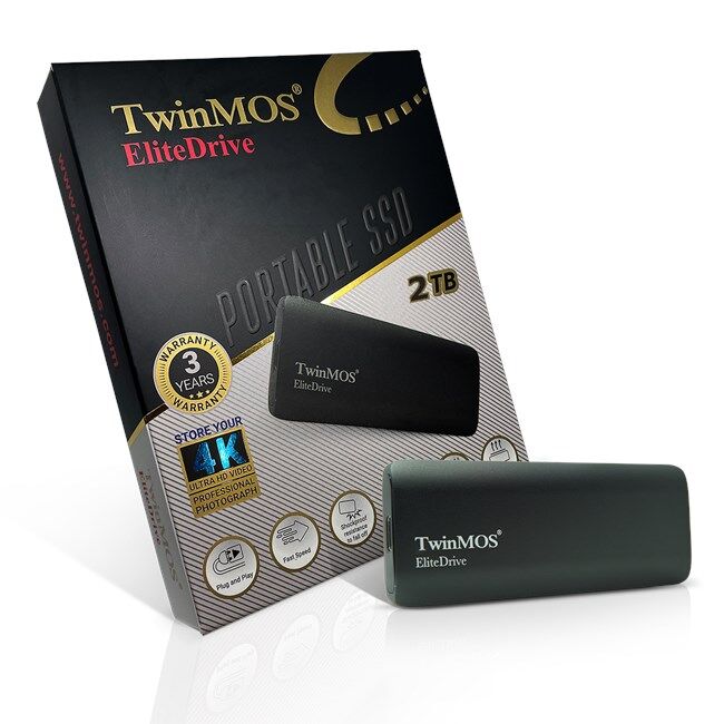 TwinMOS EliteDrive 2TB Type-C Taşınabilir SSD