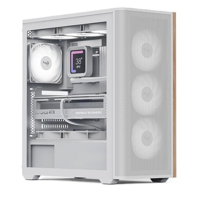 Aerocool D501A A-RGB Type-C ATX Beyaz