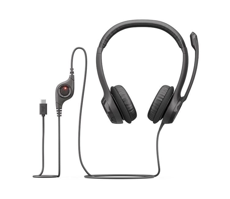 Logitech H390 Type-C Kablolu Kulaklık Siyah