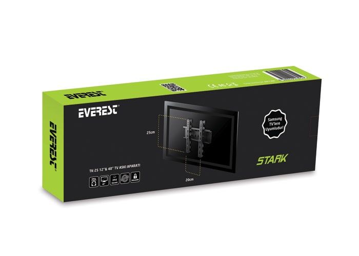 Everest TK-25 Stark 12'-40'' Lcd-Led TV Askı Aparat