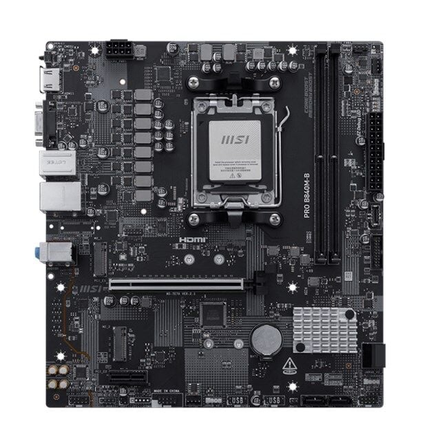 MSI Pro B840M-B AM5 D5 Vga Hdmi