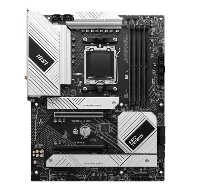 MSI Pro B650-A Wifi D5 AM5 Hdmi Dp Type-C