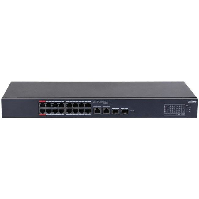 Dahua 16Port 10/100Mbps PoE 135W(CS4218-16ET-135)