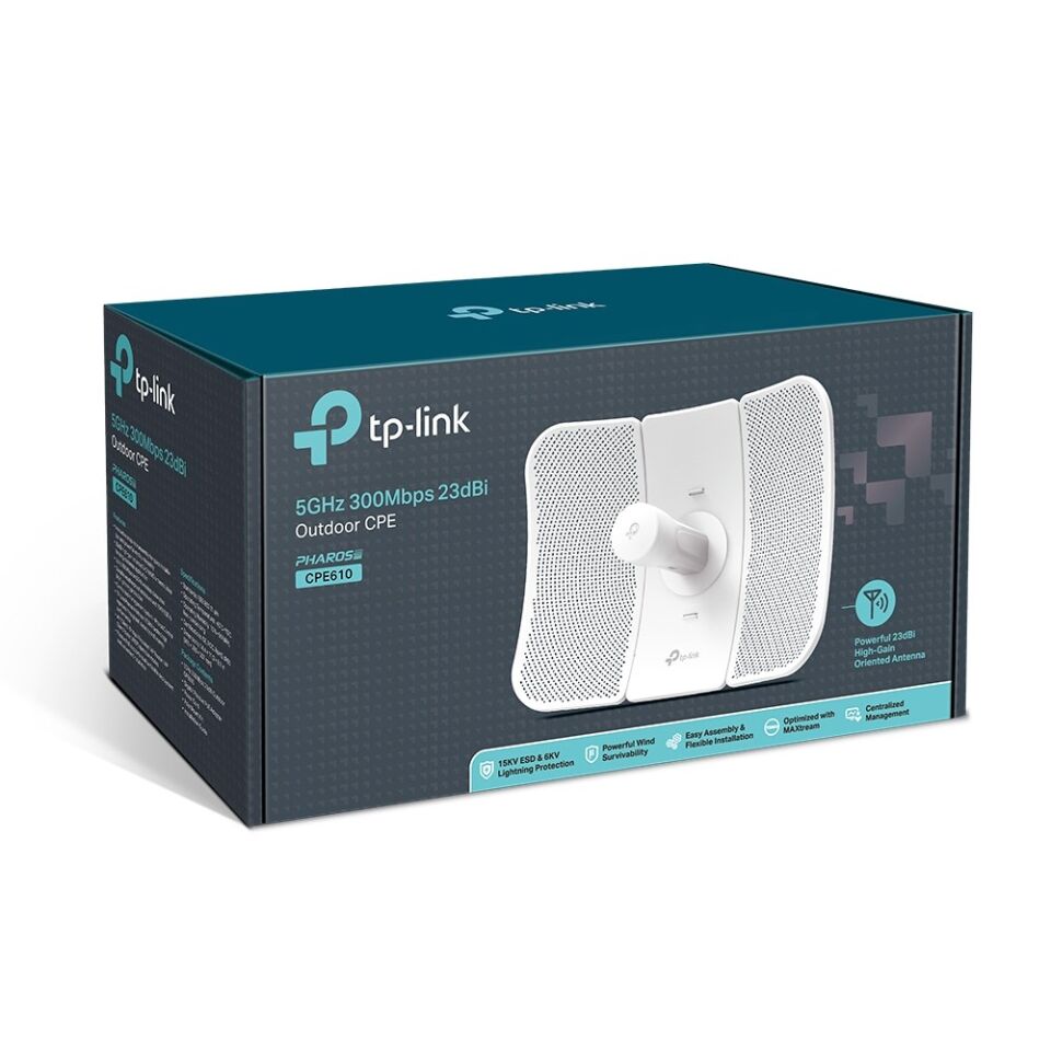 Tp-Link CPE610 300Mbps 23dBi Dış Mekan Anten