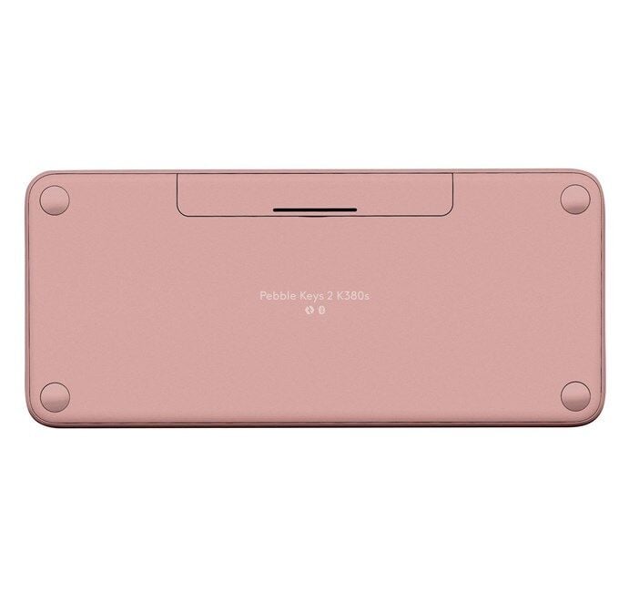Logitech K380s Çakıl Tuşlu Bluetooth Klavye Pembe