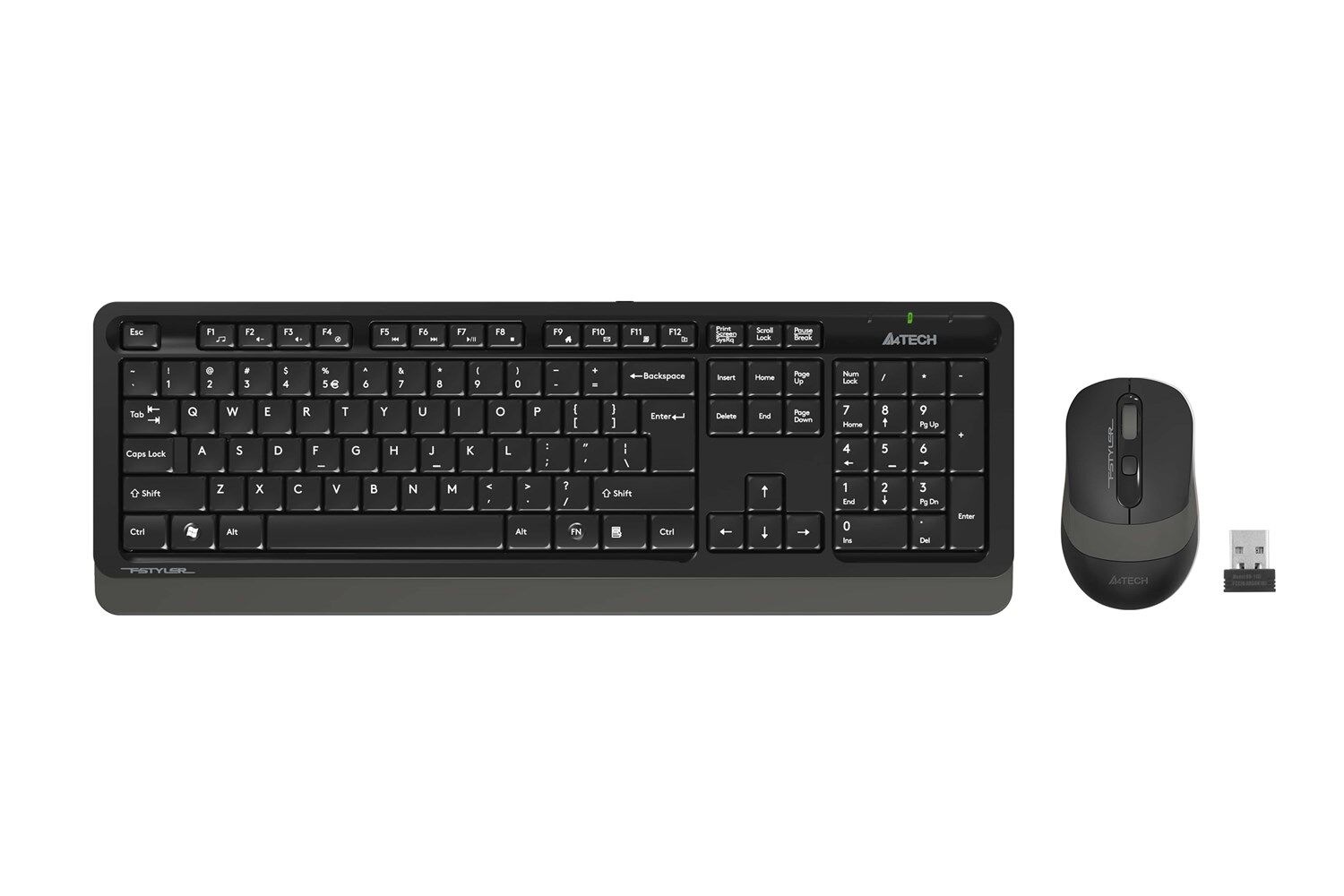 A4-Tech Kablosuz Set Gri (FG1010-G)