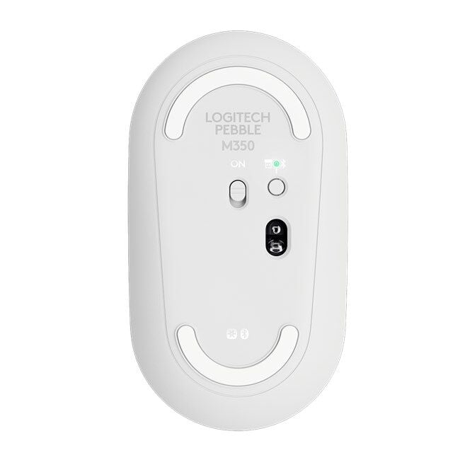 Logitech M350s Pebble 2 Bluetooth Mouse Beyaz