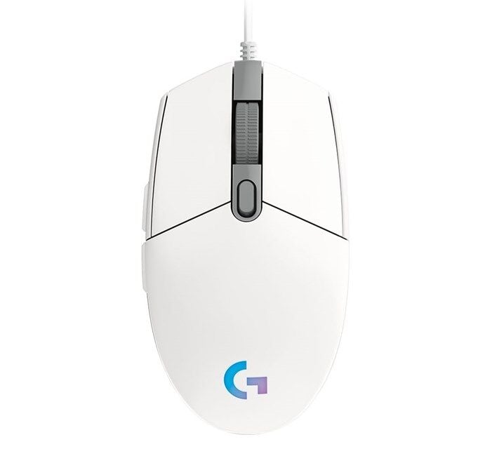 Logitech G G102 Lightsync Kablo Gaming Mouse Beyaz