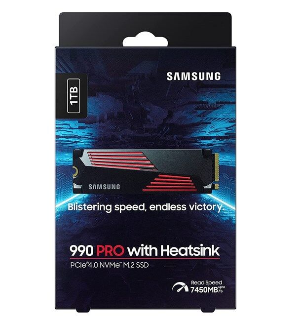 Samsung 990 Pro 1TB M.2 NVMe 7450-6900 Soğutuculu