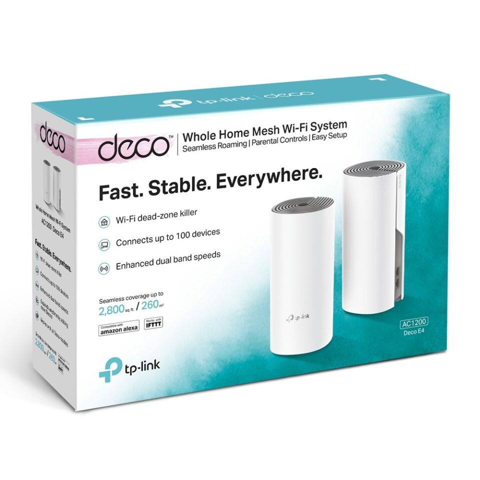 Tp-Link DECO-E4-2P Mesh 2'li Router