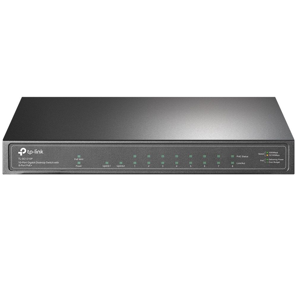 Tp-Link TL-SG1210P 8Port PoE Gigabit Switch