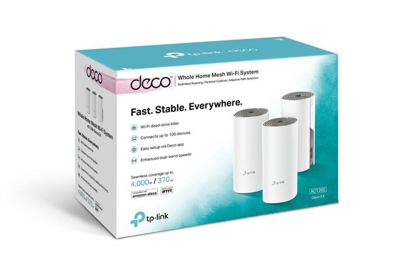 Tp-Link DECO-E4-3P Mesh 3'lü Router