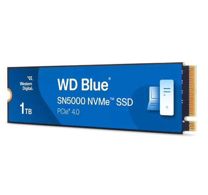 WD Blue SN5000 1TB M.2 NVMe SSD (5150/4900)
