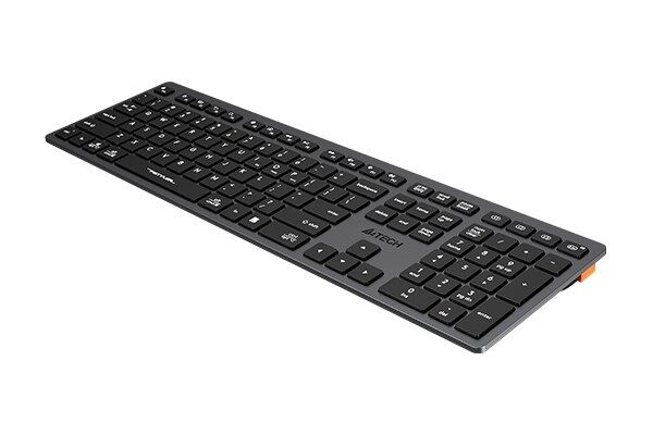 A4-Tech Şarjlı Bluetooth Klavye Gri (FBX50C)