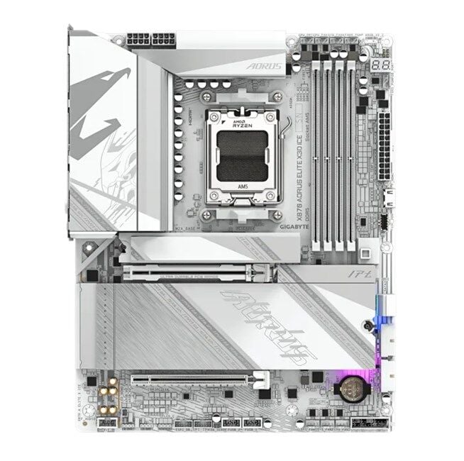 Gigabyte X870 Aorus Elite X3D ICE Wifi 7 D5 AM5