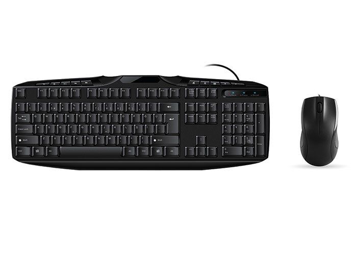 Everest Kablolu Set Siyah Multimedia (UN-796)