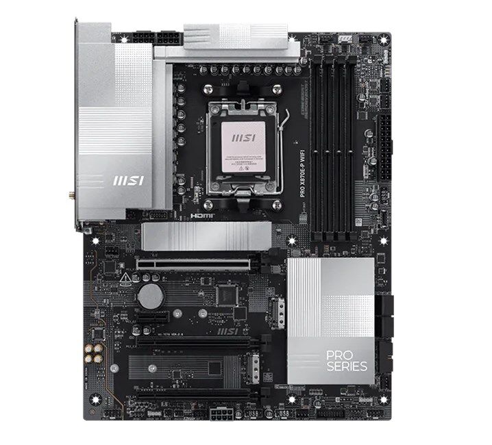 MSI Pro X870E-P Wifi AM5 Ryzen D5 Hdmi Type-C