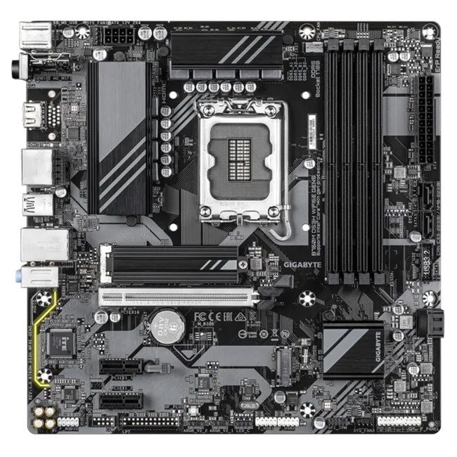 Gigabyte B760M DS3H WF6E GEN5 D5 1700P Vga Hdmi Dp