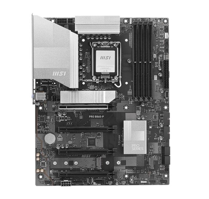 MSI Pro B860-P DDR5 1851P Hdmi Dp Type-C