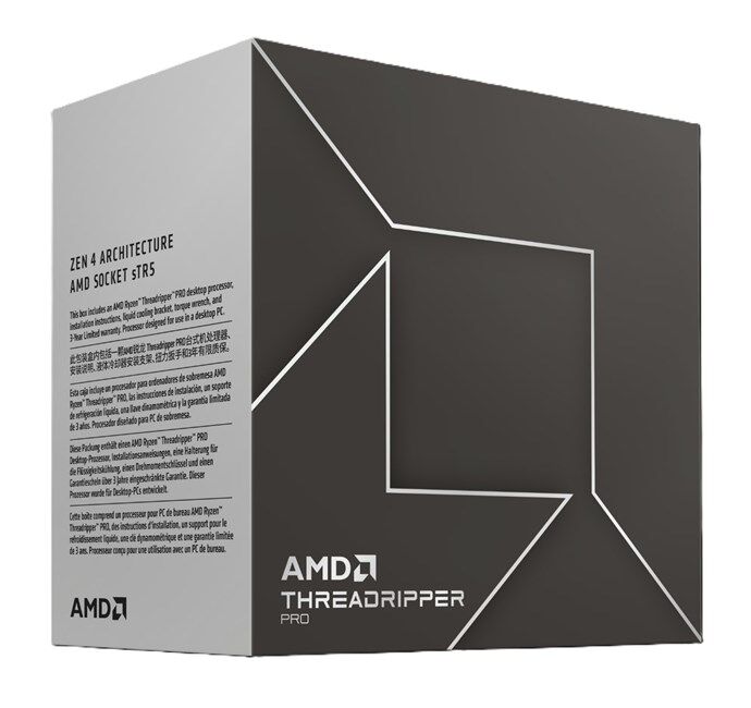Amd Ryzen TR PRO 7965WX sTR5Pin 350W Fansız WOF