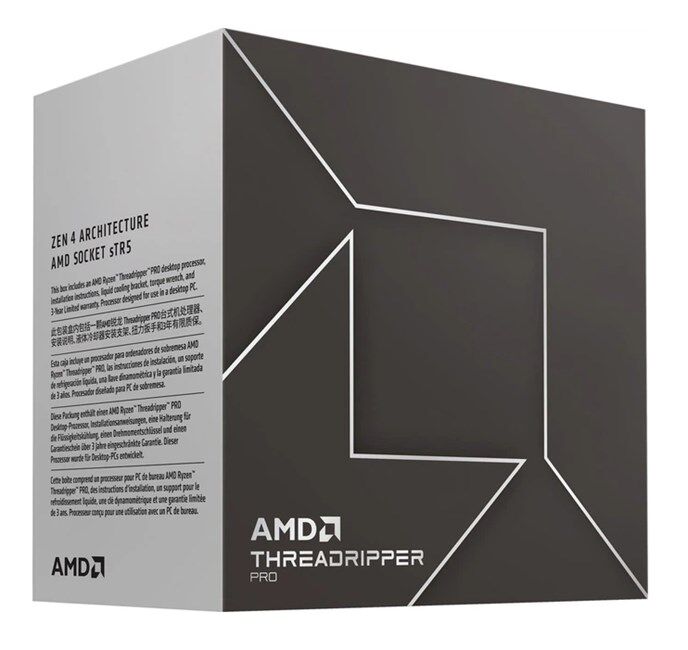 Amd Ryzen TR PRO 7985WX sTR5Pin 350W Fansız WOF