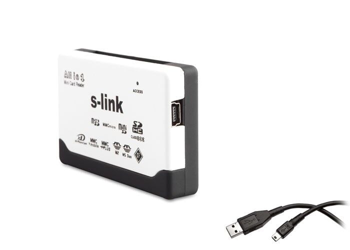 S-link SLX-A62 Harici TF+M2 Kart Okuyucu