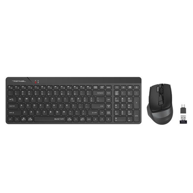 A4-Tech Kablosuz Set	Siyah (FG2400 AIR2)