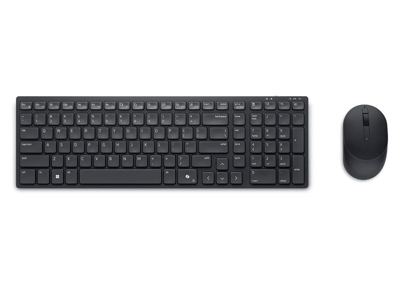 Dell Pro KM555 Sessiz Kablosuz Set Siyah