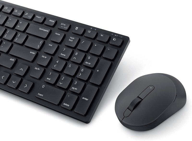 Dell Pro KM555 Sessiz Kablosuz Set Siyah