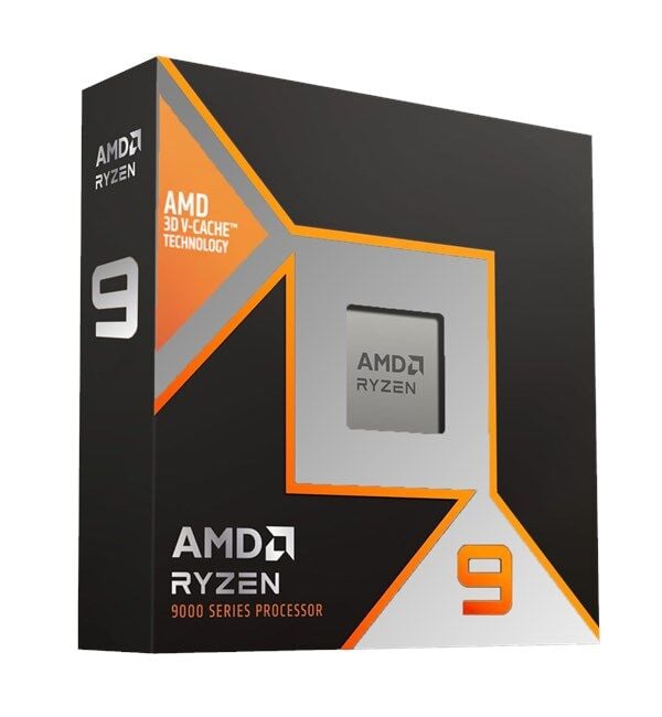 Amd Ryzen 9 9900X3D AM5Pin 120W Fansız (Box)