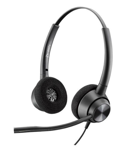 Poly EncorePro 320 Mikrofonlu Stereo Kulaklık (QD)