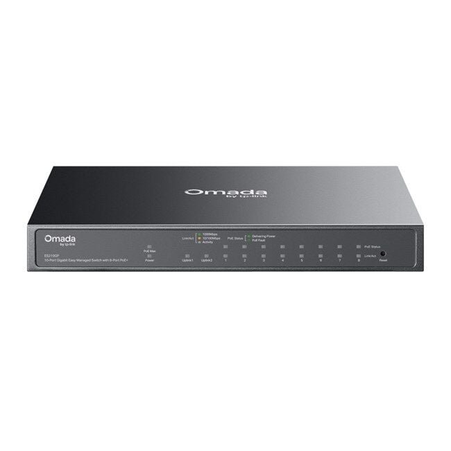 Tp-Link omada ES210GP 10 Port Gbit 8 Poe+ Switch