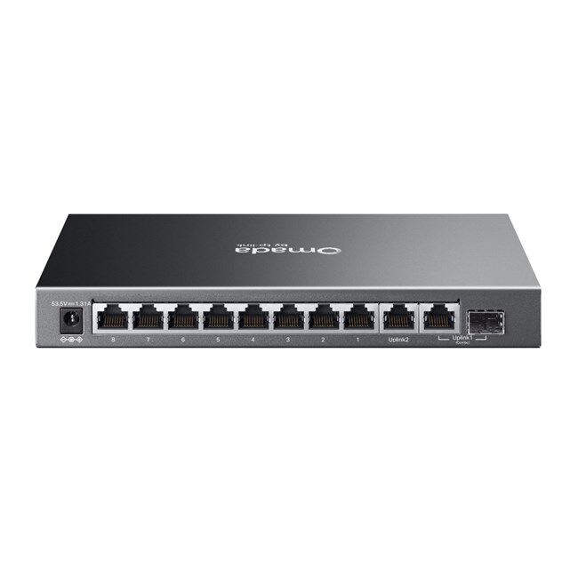 Tp-Link omada ES210GP 10 Port Gbit 8 Poe+ Switch